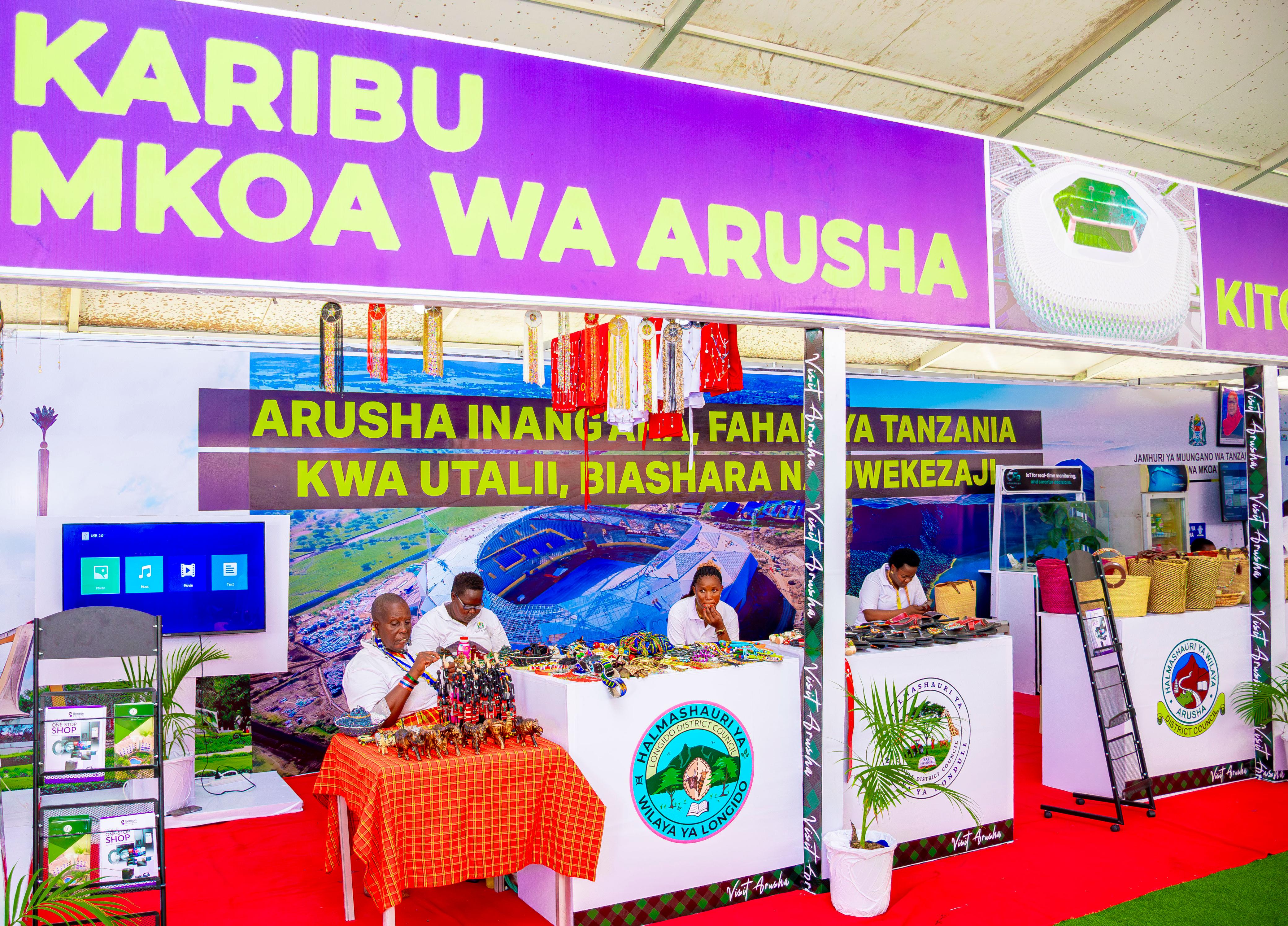 MKOA WA ARUSHA WASHIRIKI MAONESHO YA 50 YA BIASHARA YA KIMATAIFA