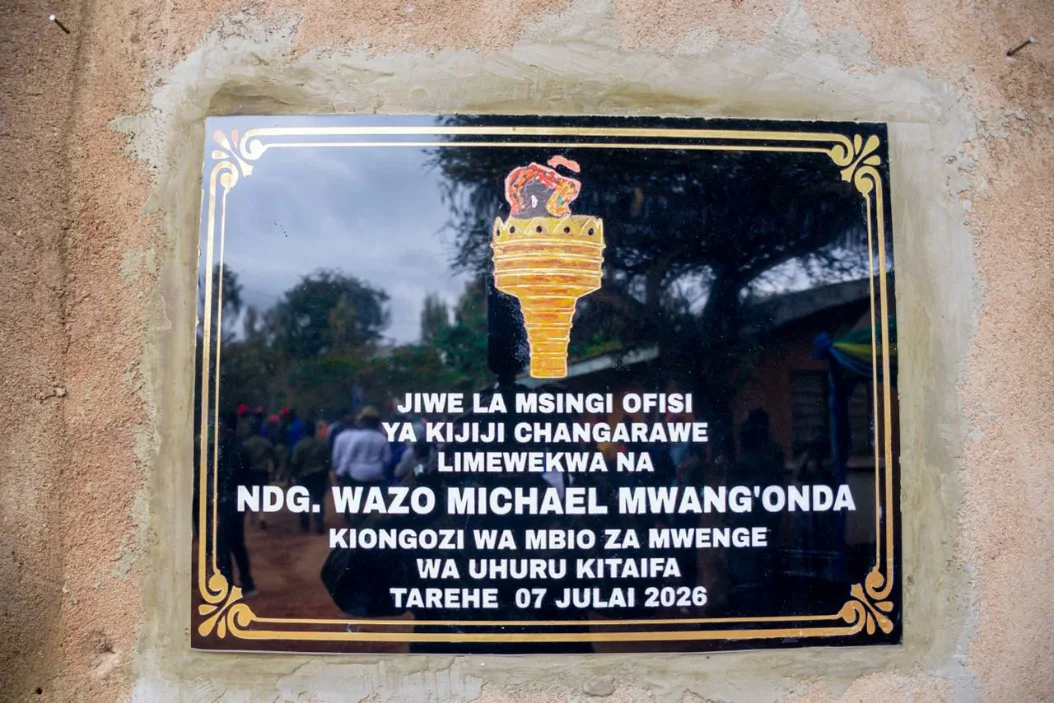 WANAKIJIJI CHA CHANGARAWE WAPONGEZWA UJENZI WA OFISI
